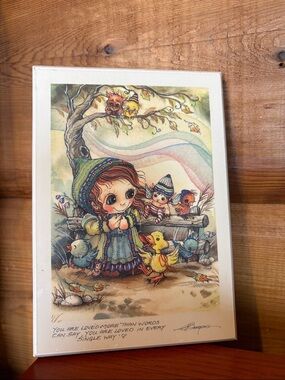 1990’s Jody Bergsma #3426, “You are loved more than words can say”